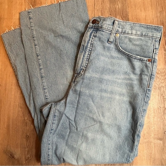 Madewell • SLIM WIDE-LEG ANKLE LENGTH Jeans - Picture 3 of 9